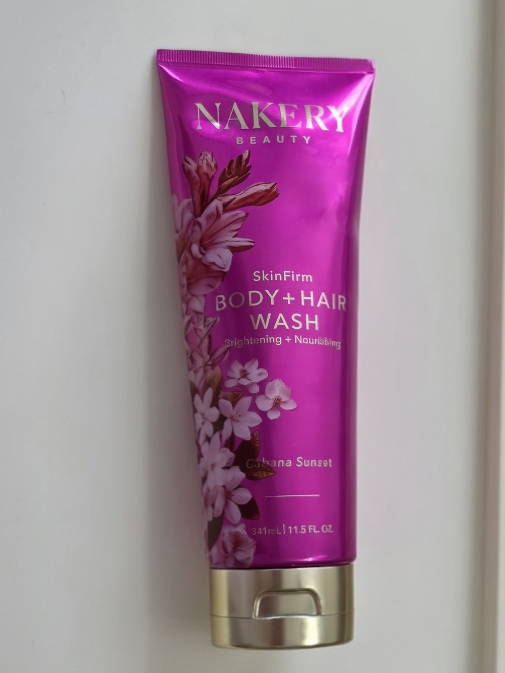 Nakery Beauty Cabana Sunset SkinFirm Body + Hair Wash 11.5 oz Brand New Sealed
